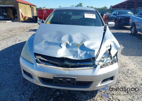 2006 Honda Accord 2.4 Se from USA, damaged, VIN 1HGCM56366A070509